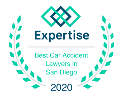 best car acccident lawyers in San Diego badge